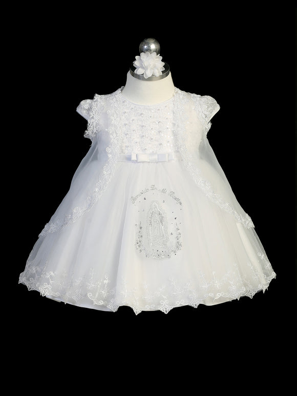 White Baby Girl Baptism/Christening/Presentation Dress