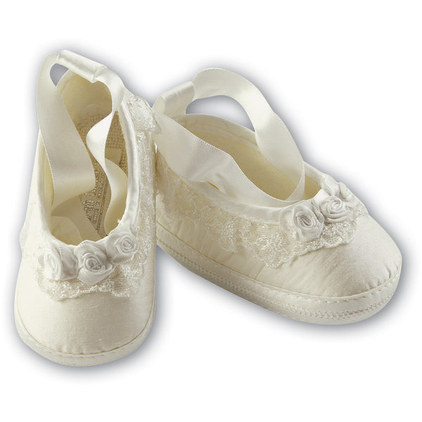 Sarah Louise Girls Baptism Shoe European Kids Boutique