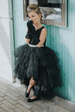 Girls Hi-Low Tulle Dress