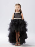 Girls Hi-Low Tulle Dress