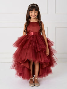 Girls Hi-Low Tulle Dress