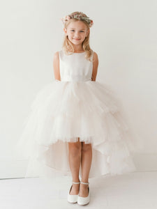 Girls Hi-Low Tulle Dress