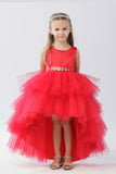 Girls Hi-Low Tulle Dress