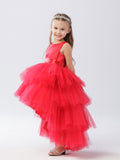 Girls Hi-Low Tulle Dress