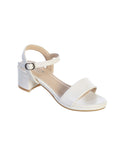 Young Girls Low Heel Strappy Sandal